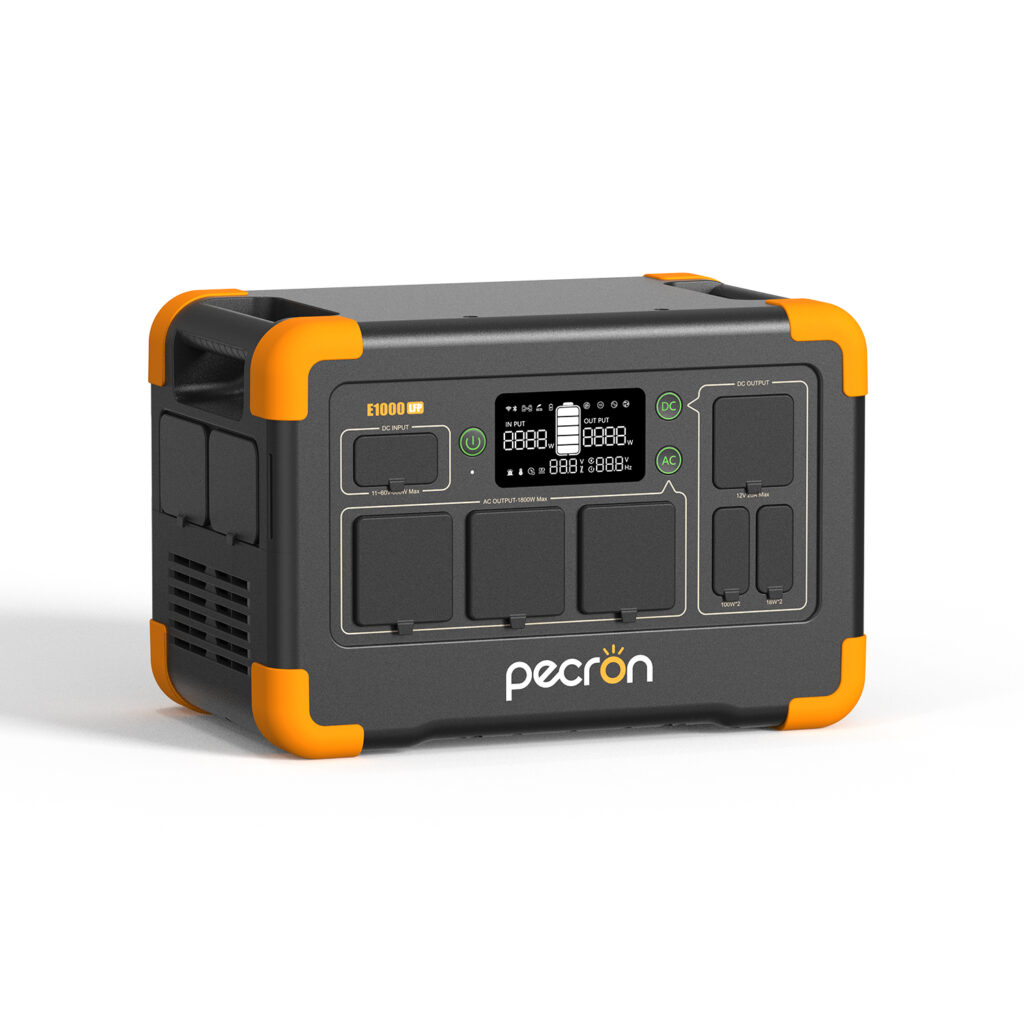 Přenosná napájecí stanice Pecron E1000LFP - 1024Wh, 1800W - Image 2
