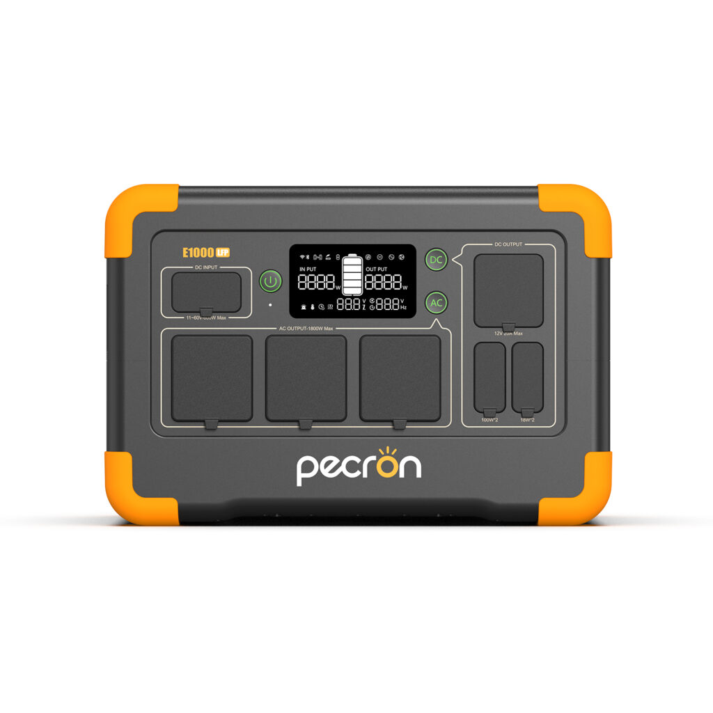 Přenosná napájecí stanice Pecron E1000LFP - 1024Wh, 1800W